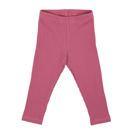 216201 Lala Nicol bordázott leggings - rózsaszín, kényelmes, 56-146-os méret