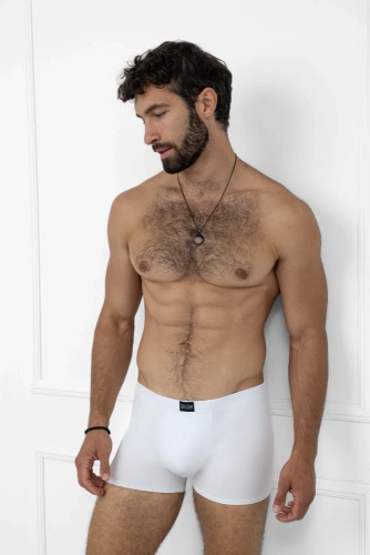 Apollo férfi boxeralsó Italian Fashion - fehér