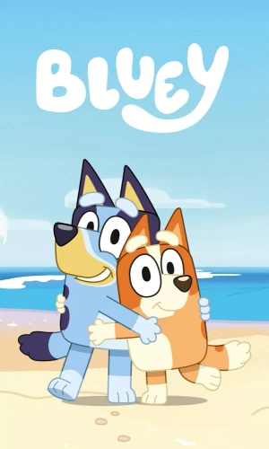 Bluey Jerry Fabrics baba gyapjútakaró | Mikroszálas, puha és könnyű