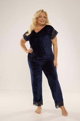 631 Milagros Női pizsama Forex - tengerészkék