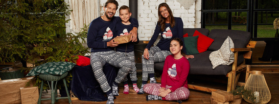 Arktyka Férfi pizsama Olasz divat - tengerészkék