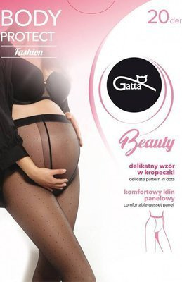 Rajstopy Gatta Body Protect 01 20 Den Mama - nero
