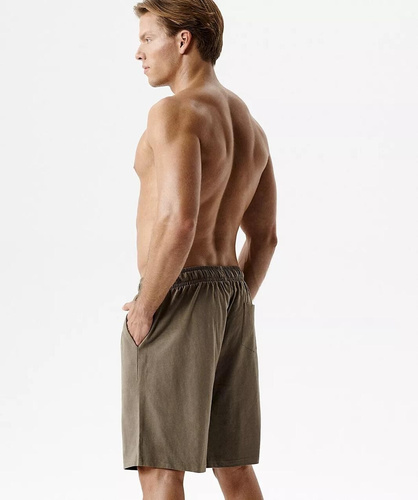 NMB-039 Férfi pizsama rövidnadrág 100% pamut Peach