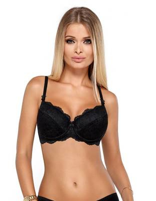 Katia Push-up melltartó PariPari - fekete