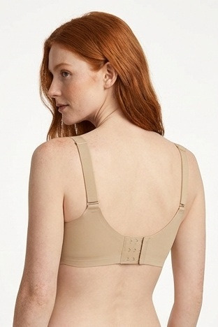 21001 Mediolano Liv Bra Beige - Varrás nélküli, merevítő nélküli melltartó | Természetes támogatás és kényelem | Ideális a mindennapos öltözködéshez
