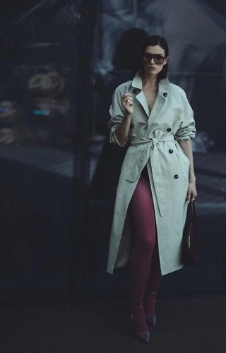 1237 Liset harisnyanadrág 80 den Gabriella bordó - geometrikus, puha, 3D technológia