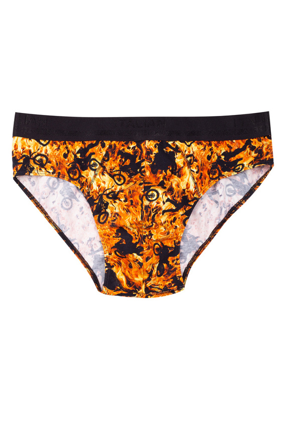 Caldo férfi alsónadrág Italian Fashion - tűzoltó mintás