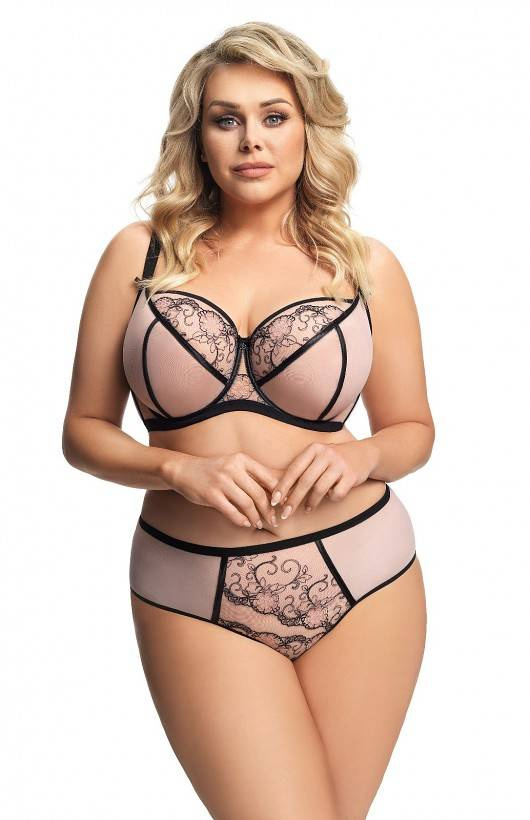 K 655 Canberra Női melltartó bugyi Gorsenia - rózsaszín