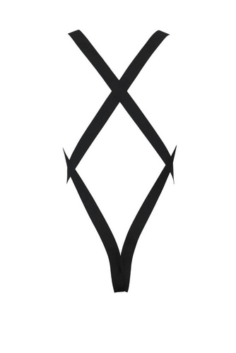 Leon Férfi bodysuit Passion fekete