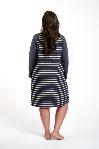 Oda hálóing Olasz divat - grafit nyomtatás