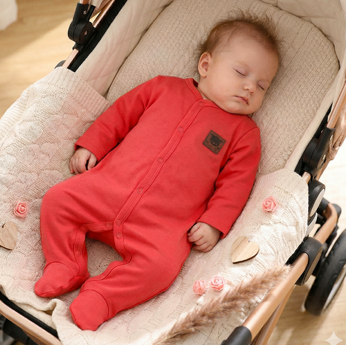 Nini baba rugdalózó Sweet Koala 100% bio pamut – újszülötteknek