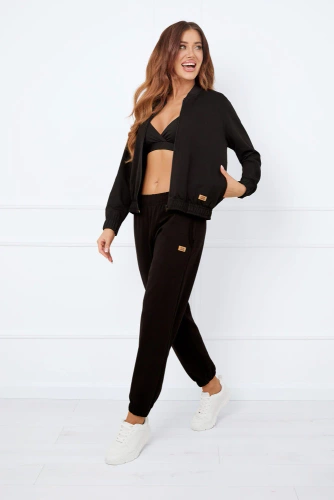 Caro Női bomber dzseki Italian Fashion - fekete