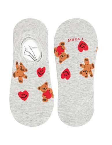 CDB200-140 Moraj női balerinák - Kényelmes balerinák szilikon sarokkal és lapos varrásokkal