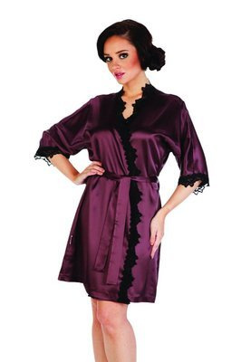 929 Kleoree Női fürdőköpeny De Lafense - szilva