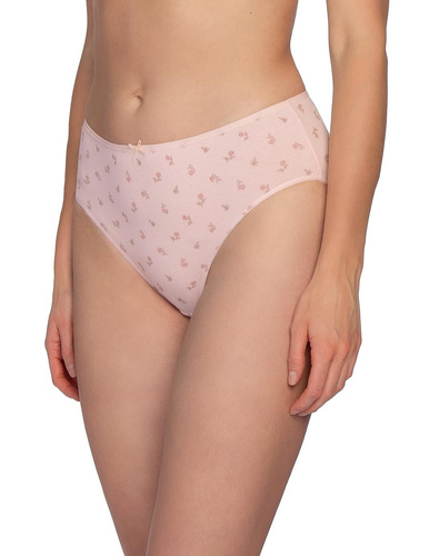 Figi L-122 BI-71 Lama pamut bikini alsó 3 db-os csomag, virágos, kényelmes