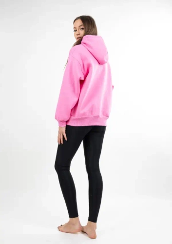 DK-K-B10 DKaren pink - női leggings és blúz szett, kényelmes és stílusos