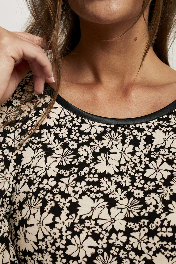 Guyana Női hosszú ujjú hálóing Italian Fashion - nyomtatás