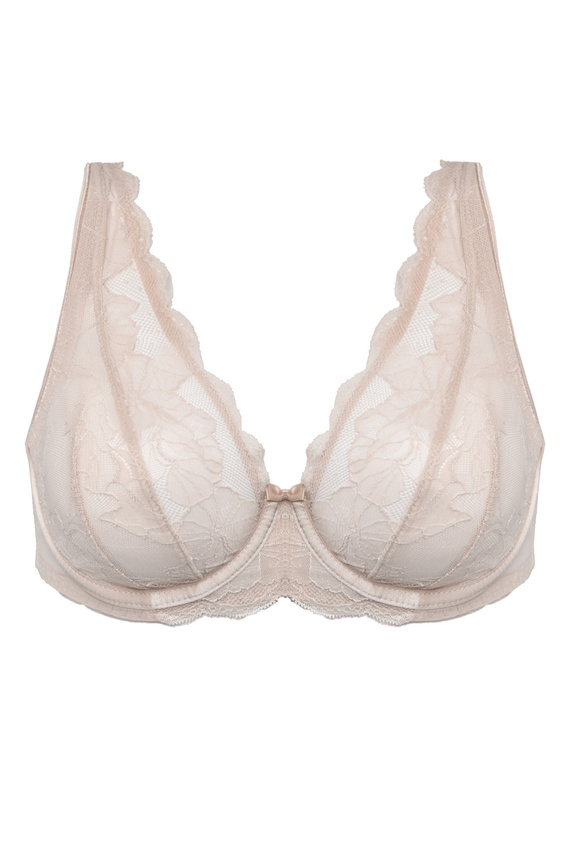 Mediolano Amelia Bralette 19253 Beige – puha csipkés bralette MS6