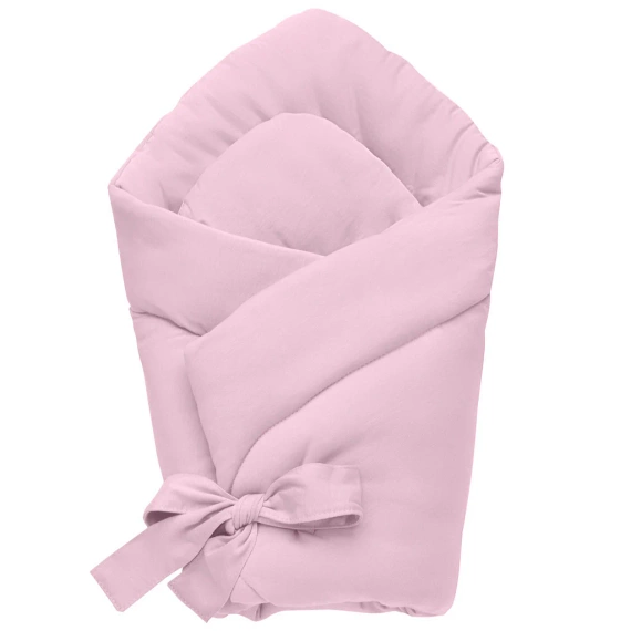 Basic Baby cornet Yosoy poros púder rózsaszín- biztonságos, pamut, állítható