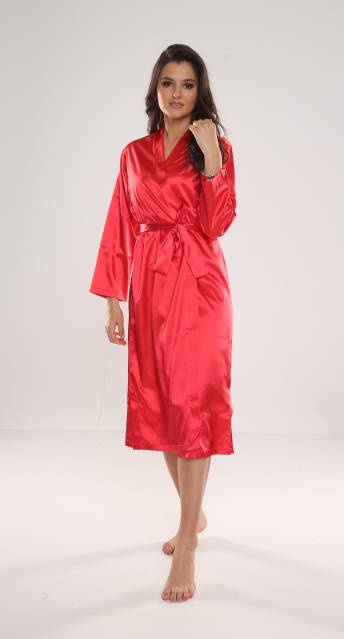 798 Klasszikus női köntös Forex - piros