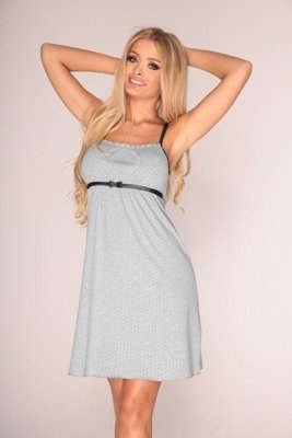 918 Dots Forex pánt nélküli hálóing - szürke II