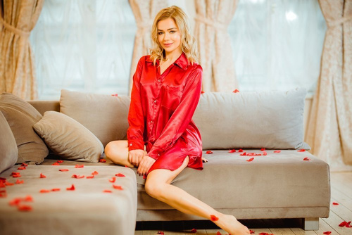 Carey slip hálóing Kalimo - piros