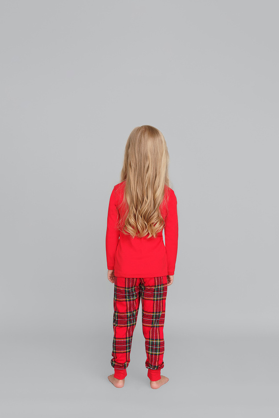 Mikulás pizsama lányok olasz divat - zöld