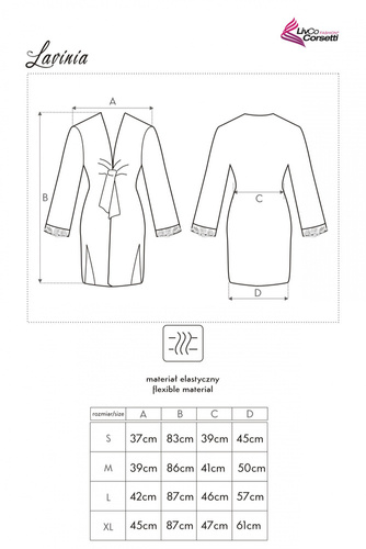 Lavinia LC 90023 Női köntös LivCo Corsetti LivCo Corsetti