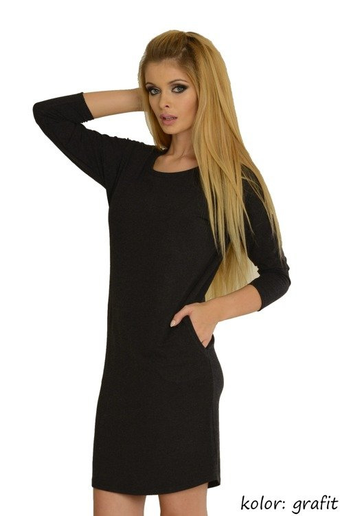 543 Paula hálóing 7/8 ujjú - világos melange