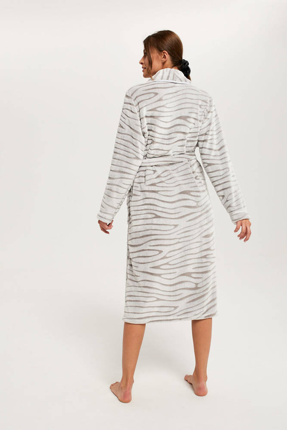 Asma Női gyapjú női köntös Italian Fashion - szürke