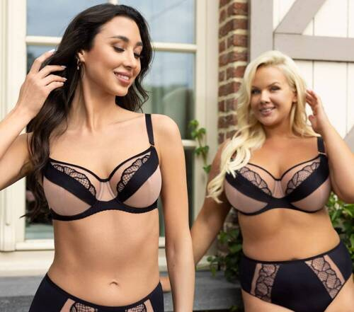 Gorsenia K 921 Davika Soft fekete melltartó