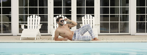 Gilbert pizsamanadrág Olasz divat - print