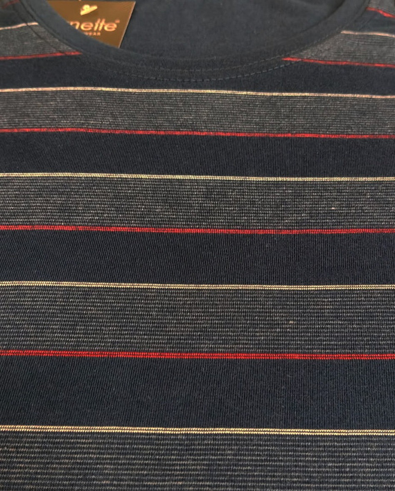 138/56 Cornette Különböző férfi pizsama | Pamut, csíkos, hosszú ujjú, dobozos