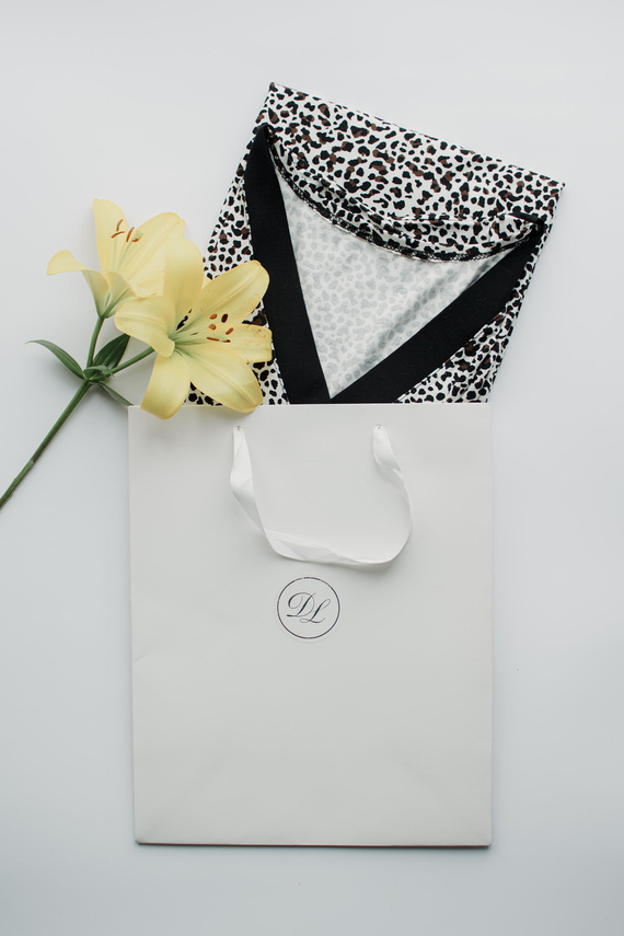 853 Kendall De Lafense - Panther viszkóz hálóing - ekrü színű terepszínű