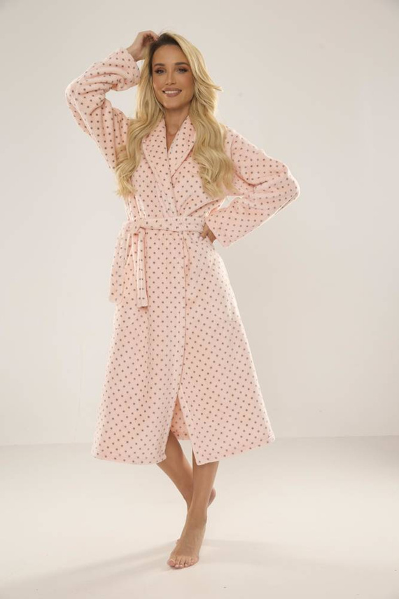 548 Melanie hosszú Forex női fürdőköpeny - lazac