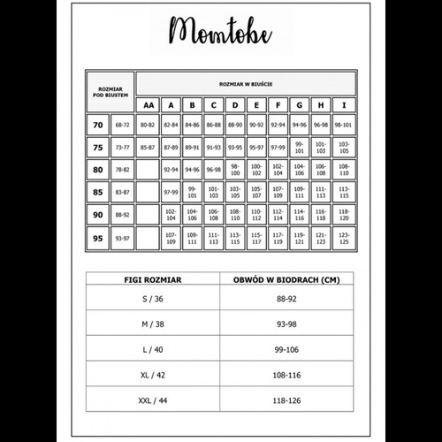 Momtobe Mama Glamour Semi Padded Black szoptatós melltartó – stabil tartás