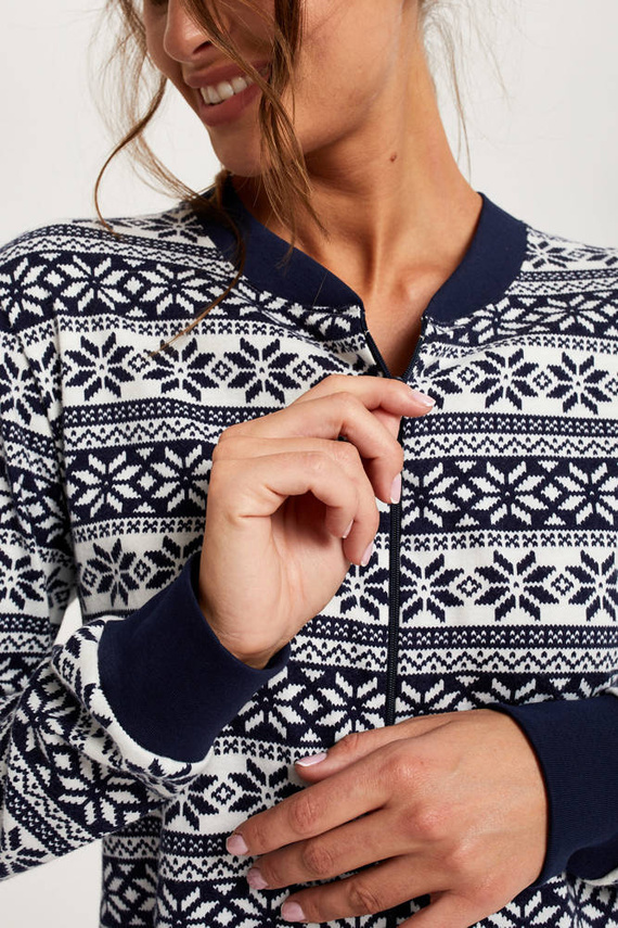 Alaska Női overall Olasz divat - tengerészkék