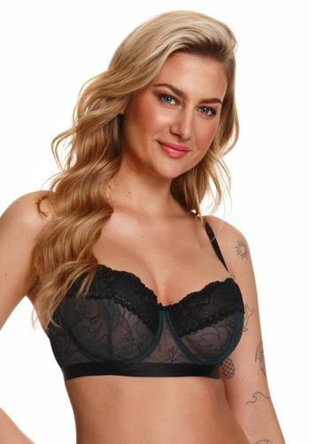 2414 Lupoline puha melltartó - zöld