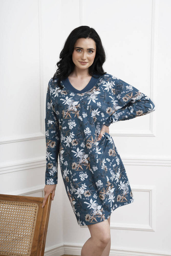 Nikjana női hosszú ujjú tunika Italian Fashion - nyomtatás