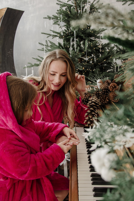 730 Serena Forex gyermek fürdőköpeny - málna