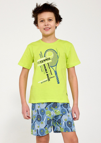 Fiú pizsama Cornette Young Boy 788/122 Tenisz - pamut, rövidnadrág