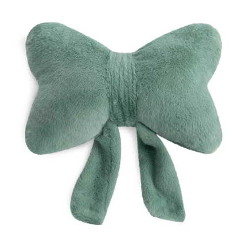 Eurofirany Wiosna 135 – dekoratív párna 37x10x30 masnival sage