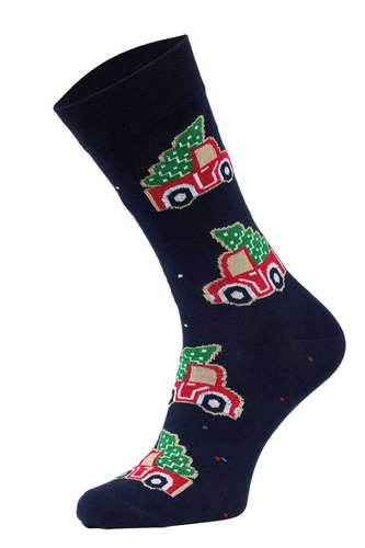 A63 Prémium zokni A'3 Cornette - tengerészkék (auto)