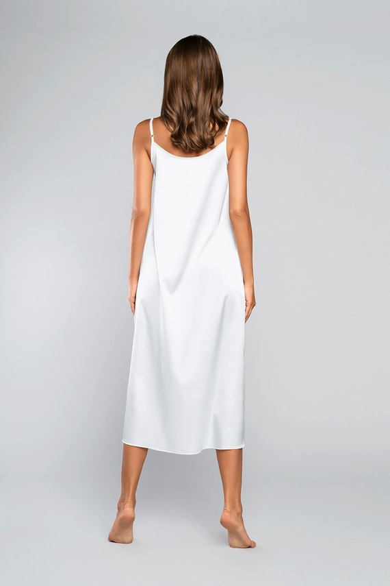 Touch hálóing keskeny pántos, hosszú Italia Fashion - ekrü - ecru