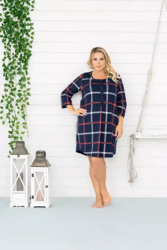 Izera női szoptatós és szoptatós 3/4 ujjú ing olasz divat - nyomtatás