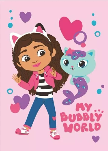 Gabi macskaház Jerry Fabrics baba gyapjútakaró | Mikroszálas, puha és könnyű