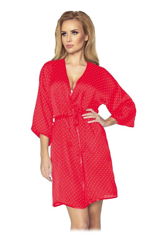 370 Laurine Forex női fürdőköpeny - málna