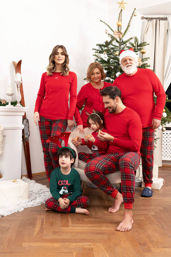 Tess Gyermek pizsama Italian Fashion - piros/print