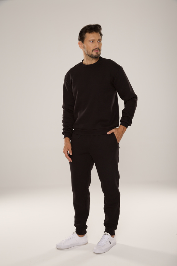 813 Indigo Férfi edzőruha a De Lafense-től - fekete