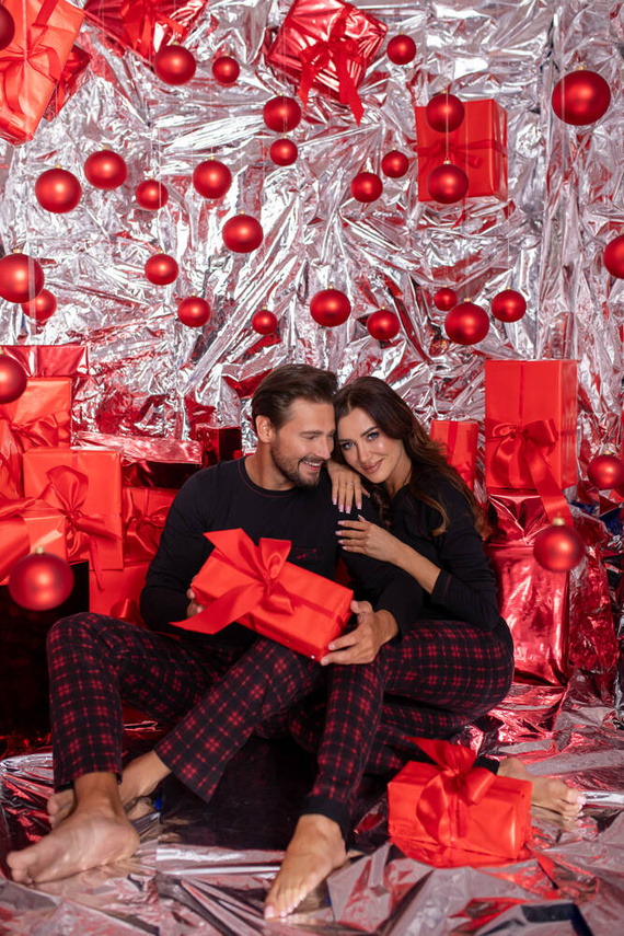 Zeman Italian Fashion férfi pizsama - fekete/print